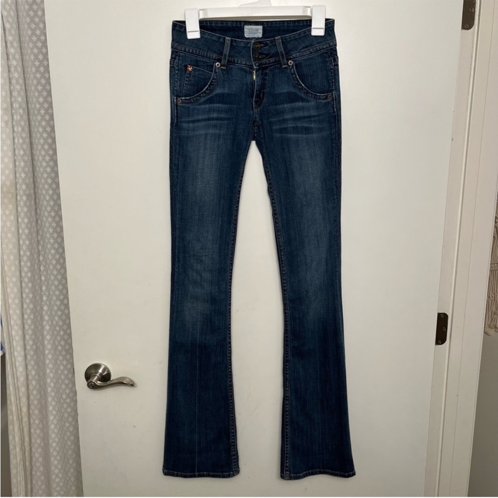 Hudson Jeans Bootcut Style Size 24 Excellent Condition Dark Blue Wash Pants